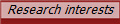 Research interests