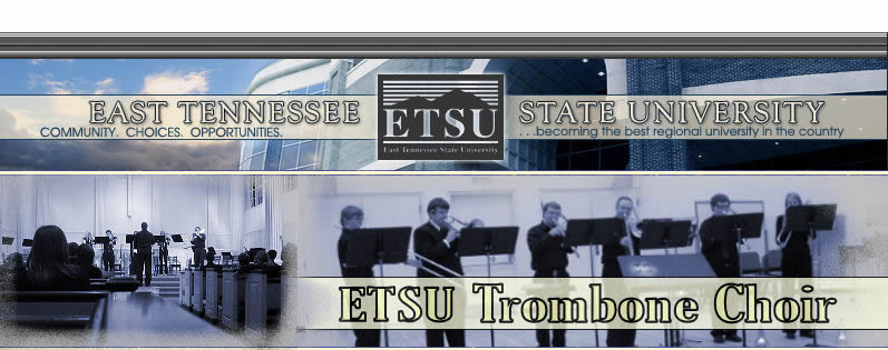 ETSU Trombones Banners
