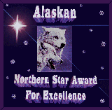 Alaskan Northern Star Award for Page Excellence!