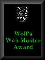 "WOLF'S WEB MASTER AWARD"