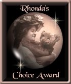 RHONDA'S CHOICE AWARD!