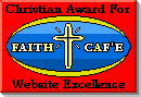 FAITH CAFE AWARD OF EXCELLENCE!