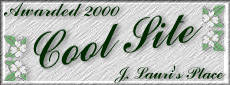 J. LAURI'S COOL SITE 2000 AWARD!