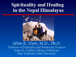 Spirituality and Healing 