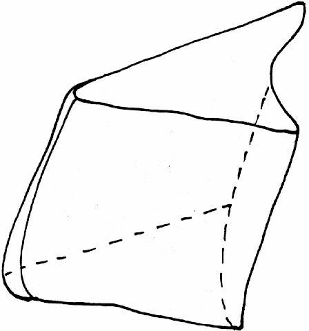 a blank diagram to be used to draw in the structures of the axilla