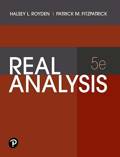 Royden's Real Analysis book, 5th Edition