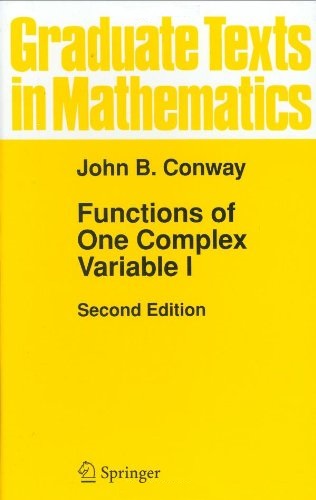Conways Complex Analysis book, second edition