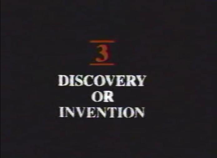 Screen shot of 3. Discovery or Invention slide