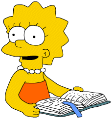 Link to Course Notes; Lisa Simpson image