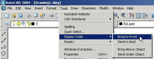 Tools--Display Order