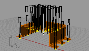 Extrude holes