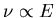 $\nu \propto E$