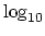 $\log_{10}$