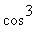 cos^3