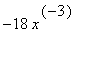 -18*x^(-3)