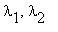 lambda[1], lambda[2]