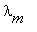 lambda[m]