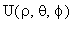 U(rho, theta, phi)