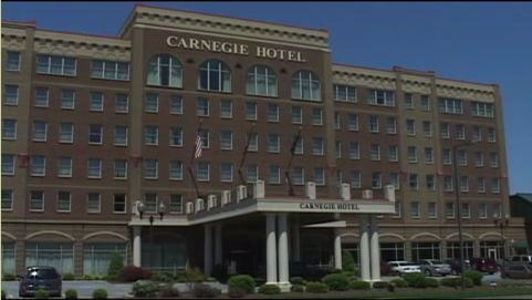 click here for a video tour of th Carnegie Hotel