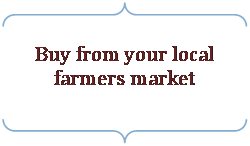 Double Brace: Buy from your local farmers market