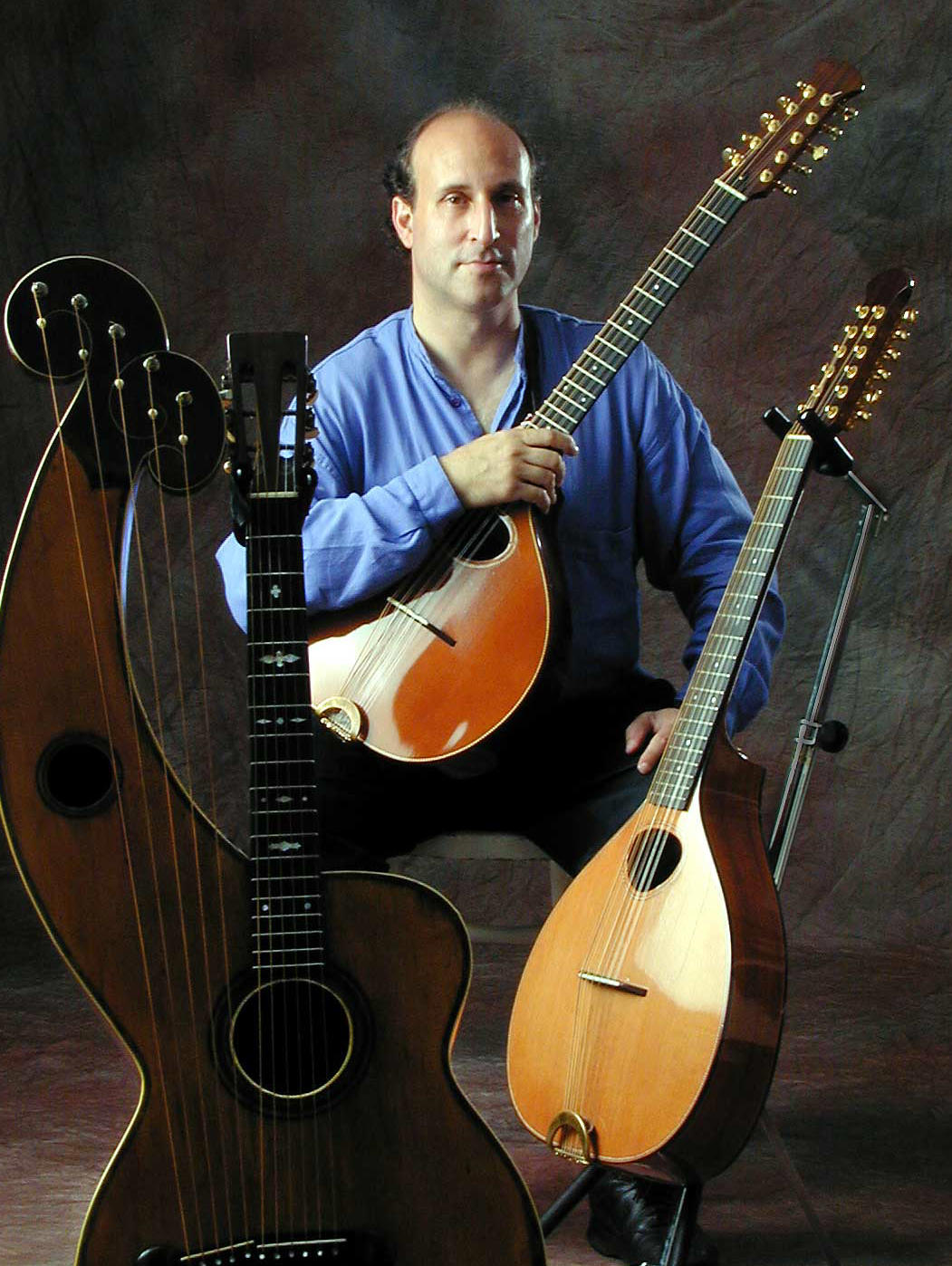 Joseph Sobol photo with citterns