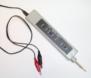 Image of a typical logic probe.