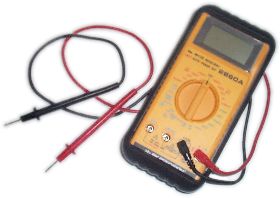 Picture of a digital multimeter