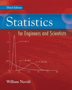 Navidi's Statistics for Engineers and Scientists book, 3rd edition