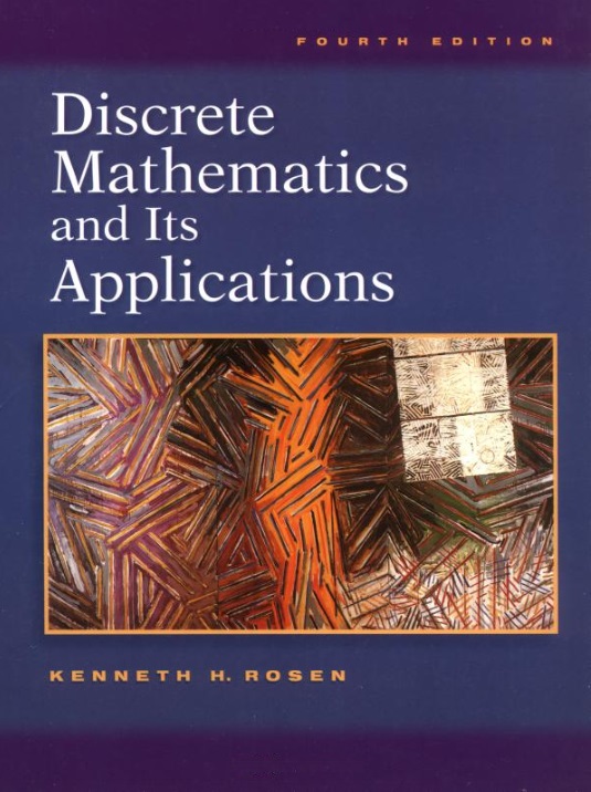 Rosen's Discrete Mathematics and Its Applications book, 4th edition