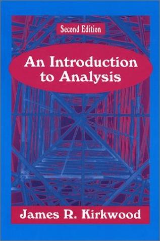 Kirkwood's Analysis Book