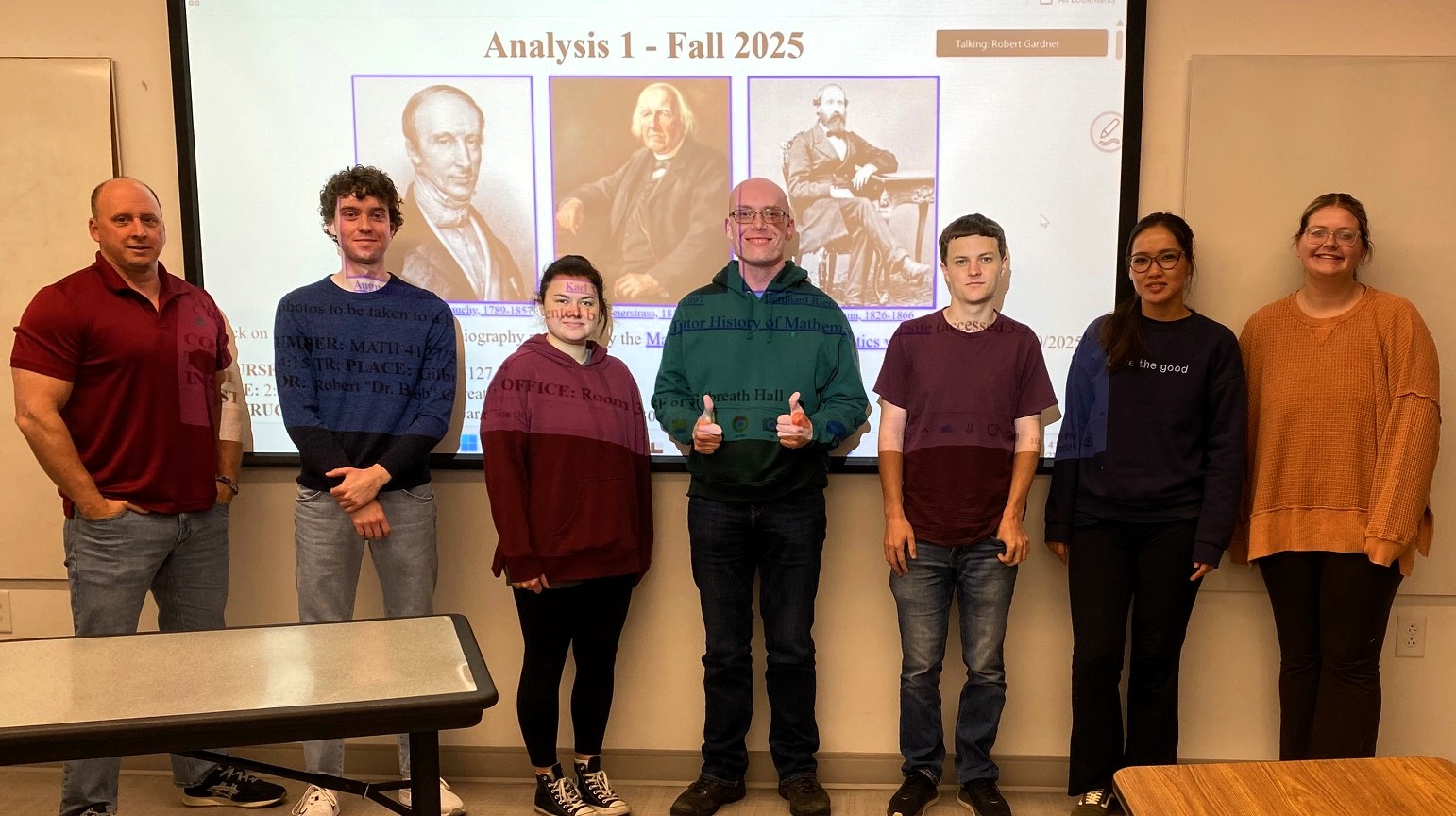 Class photo, Fall 2025