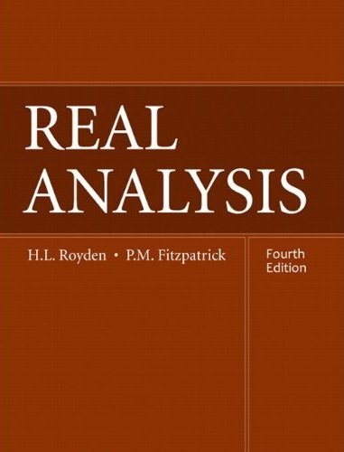Royden's Analysis Book