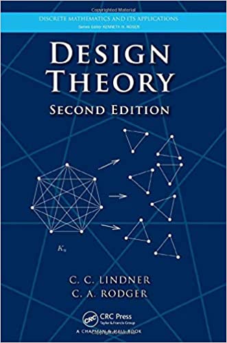 Lindner and Rodger's Design Theory book, 2nd edition