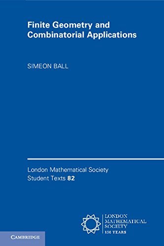 Ball's Finite Geometry and Combinatorial Applications book