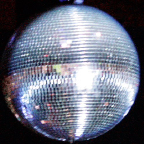 Animated disco ball
