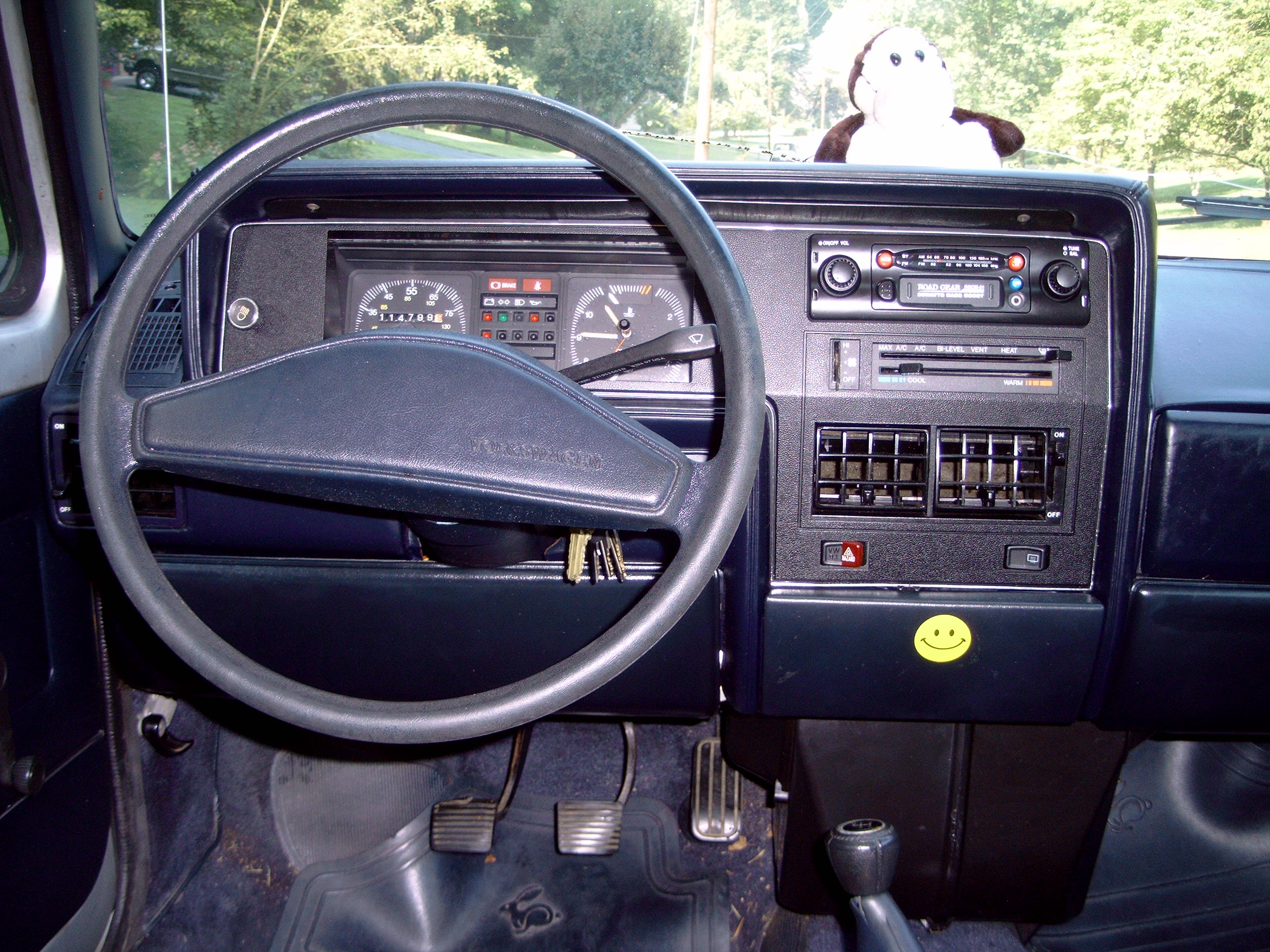 Dr. Bob's 1984 VW Rabbit Webpage, the View Around