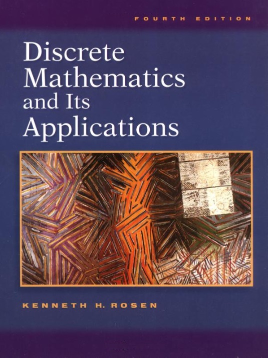Rosens's Discrete Math and Applications, 4th edition