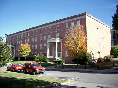 Front of Rogers-Stout Hall