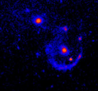 An continuum-subtracted H-alpha image of Arp 107 fromthe Fick ...